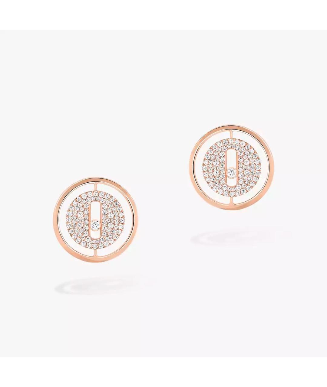 MESSIKA Золотые серьги из розового золота, фото 3