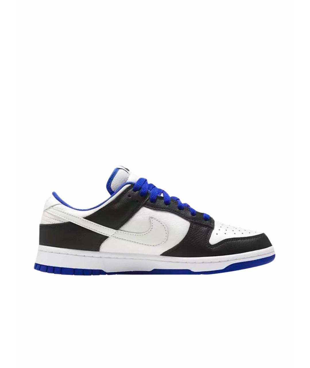 NIKE Темно-синие кожаные кеды, фото 1