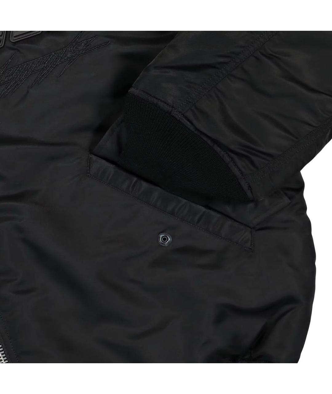 VETEMENTS Черная синтетическая куртка, фото 4