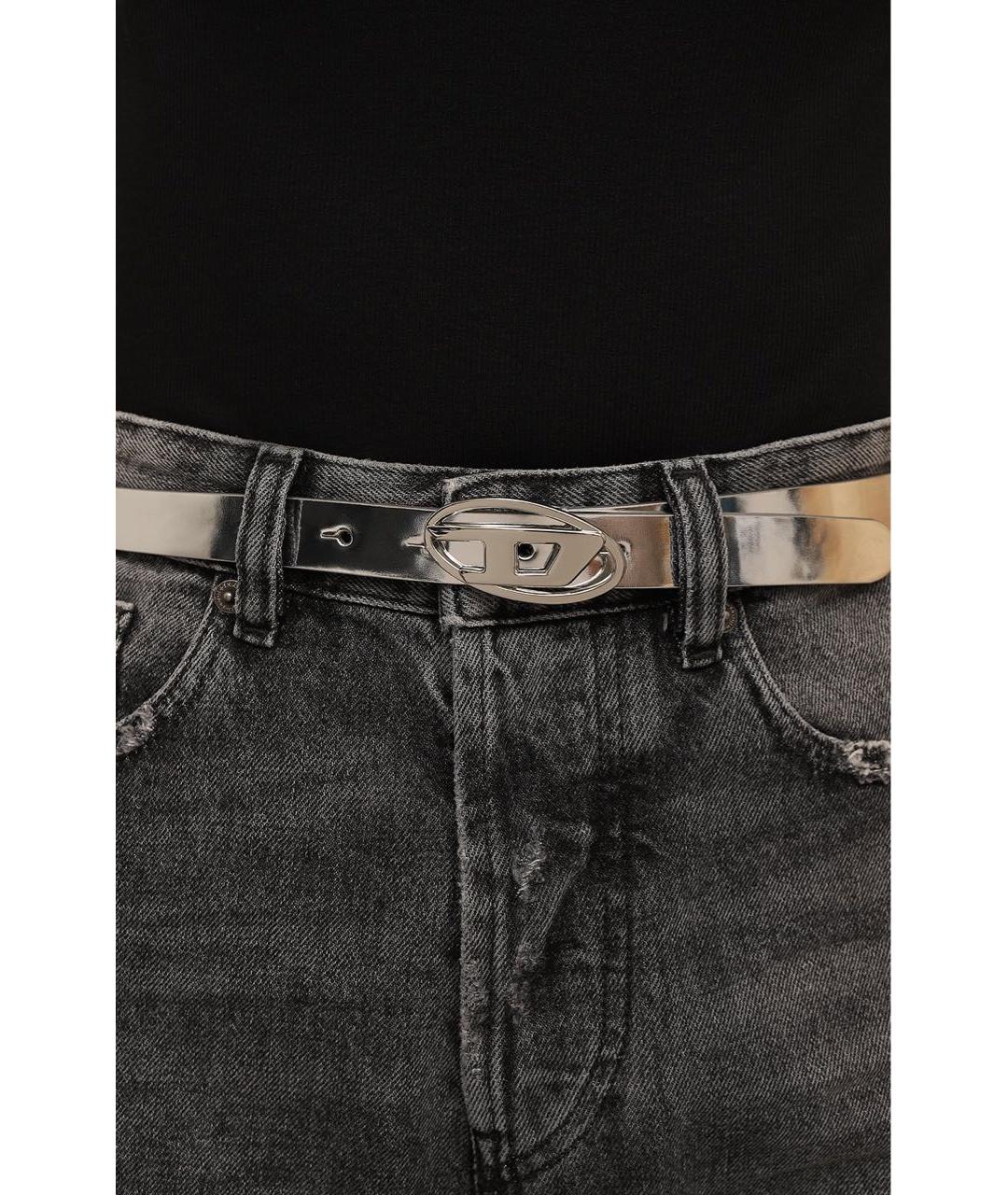 DIESEL Серебрянный ремень, фото 8