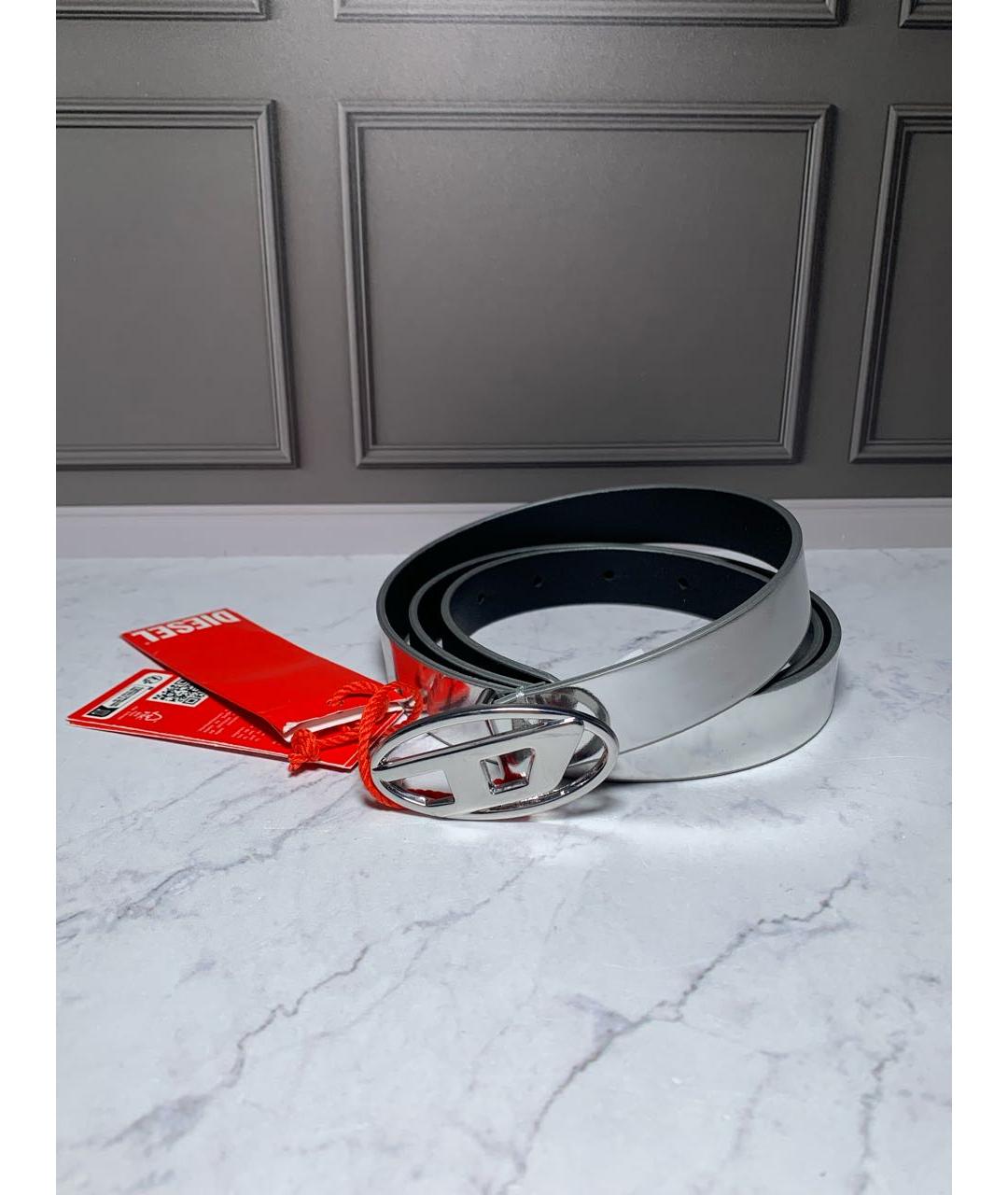 DIESEL Серебрянный ремень, фото 3