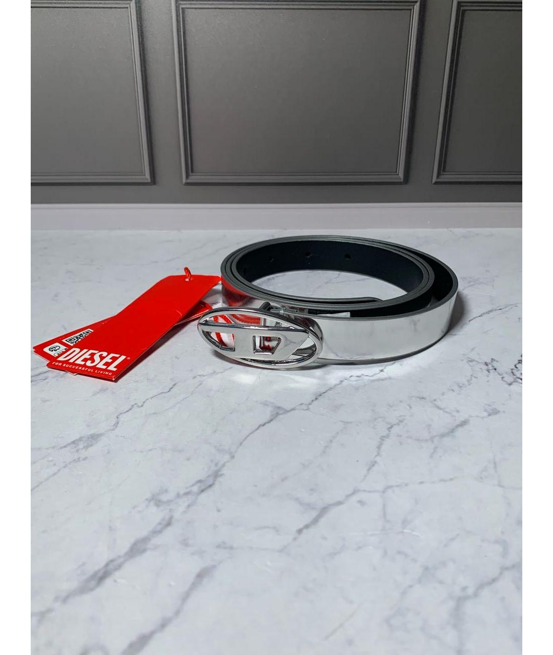DIESEL Серебрянный ремень, фото 2