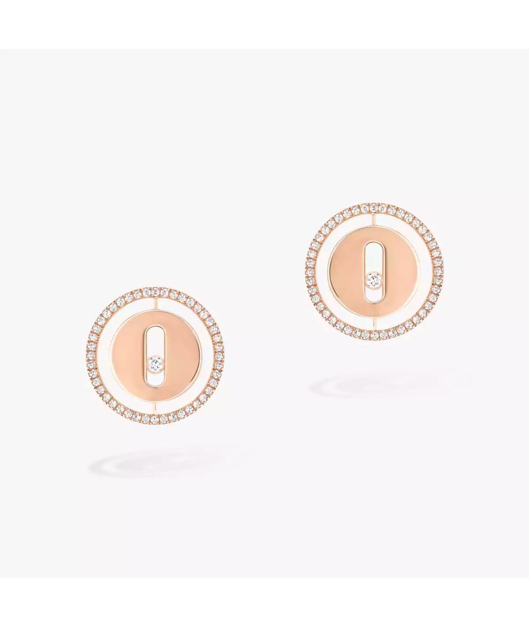 MESSIKA Золотые серьги из розового золота, фото 3