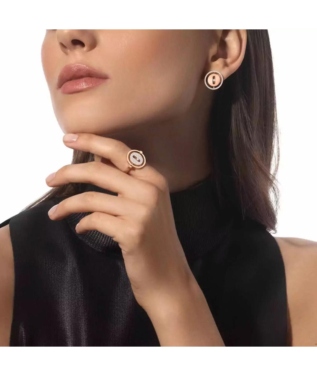 MESSIKA Золотые серьги из розового золота, фото 2