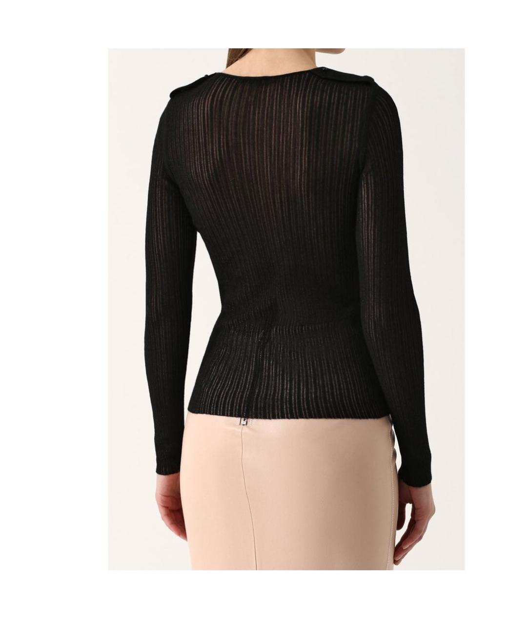 TOM FORD Черный кашемировый джемпер / свитер, фото 3