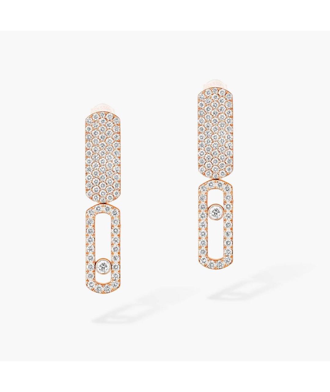 MESSIKA Золотые серьги из розового золота, фото 5