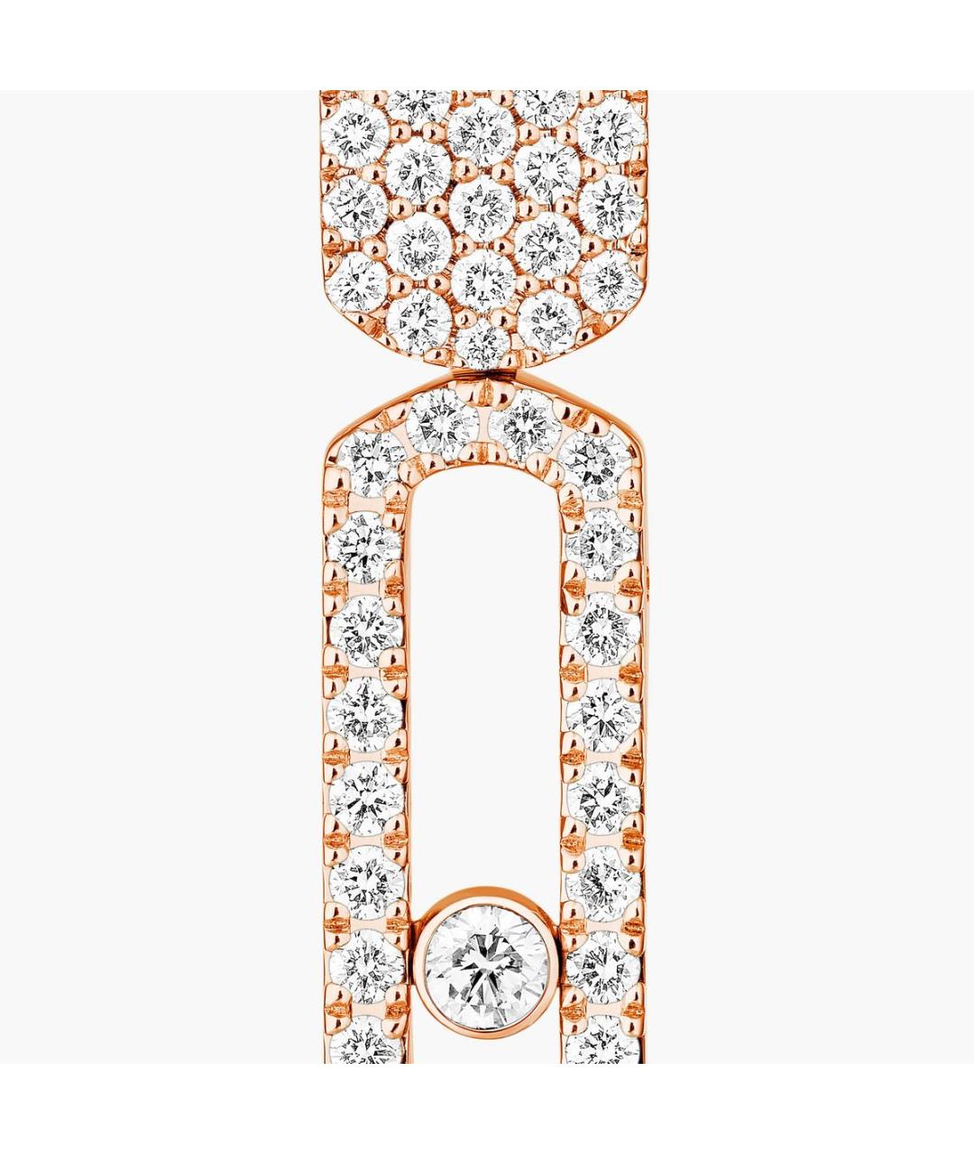 MESSIKA Золотые серьги из розового золота, фото 4