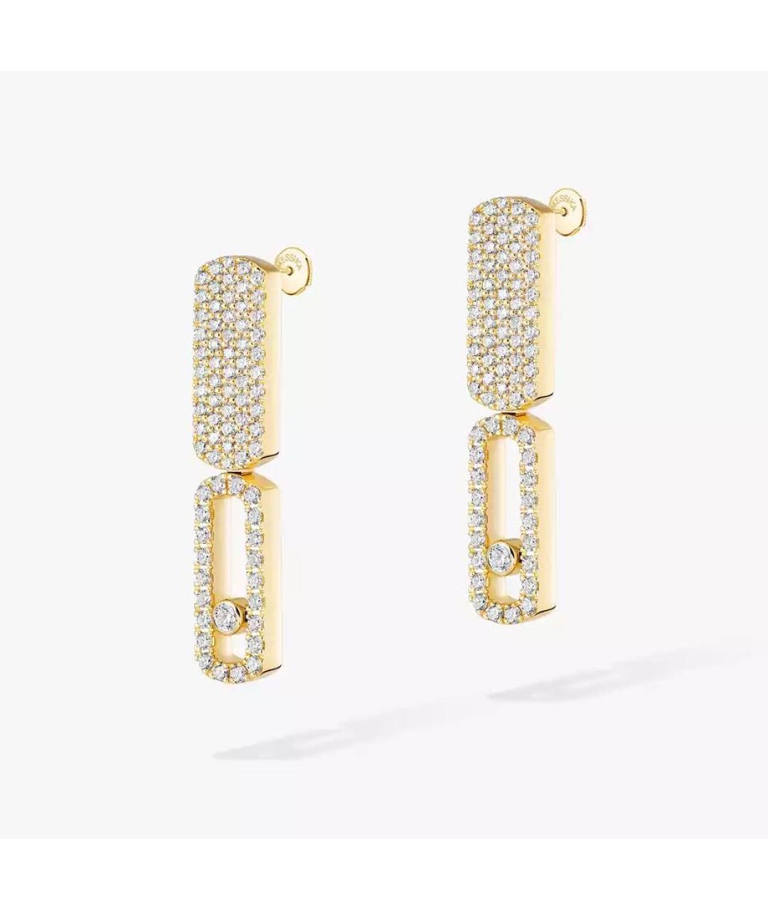 MESSIKA Золотые серьги из желтого золота, фото 5