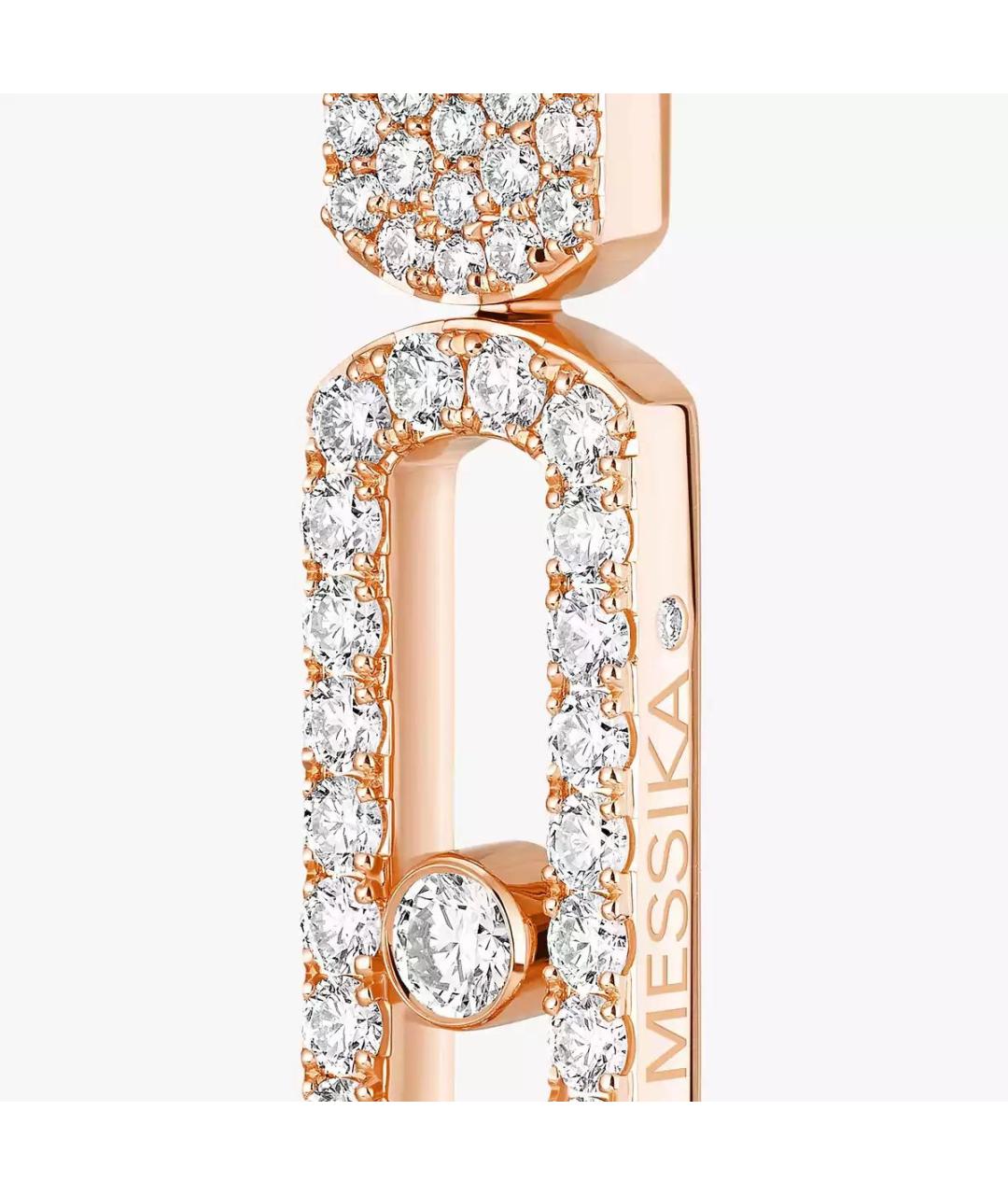 MESSIKA Золотые серьги из розового золота, фото 6