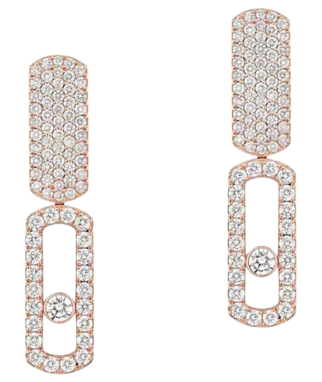 MESSIKA Золотые серьги из розового золота, фото 1