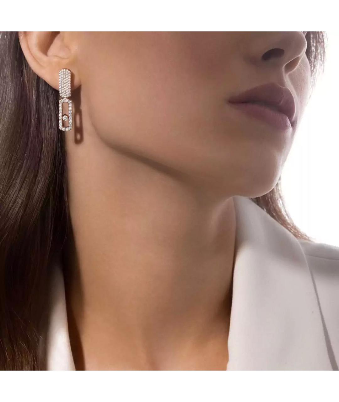 MESSIKA Золотые серьги из розового золота, фото 2