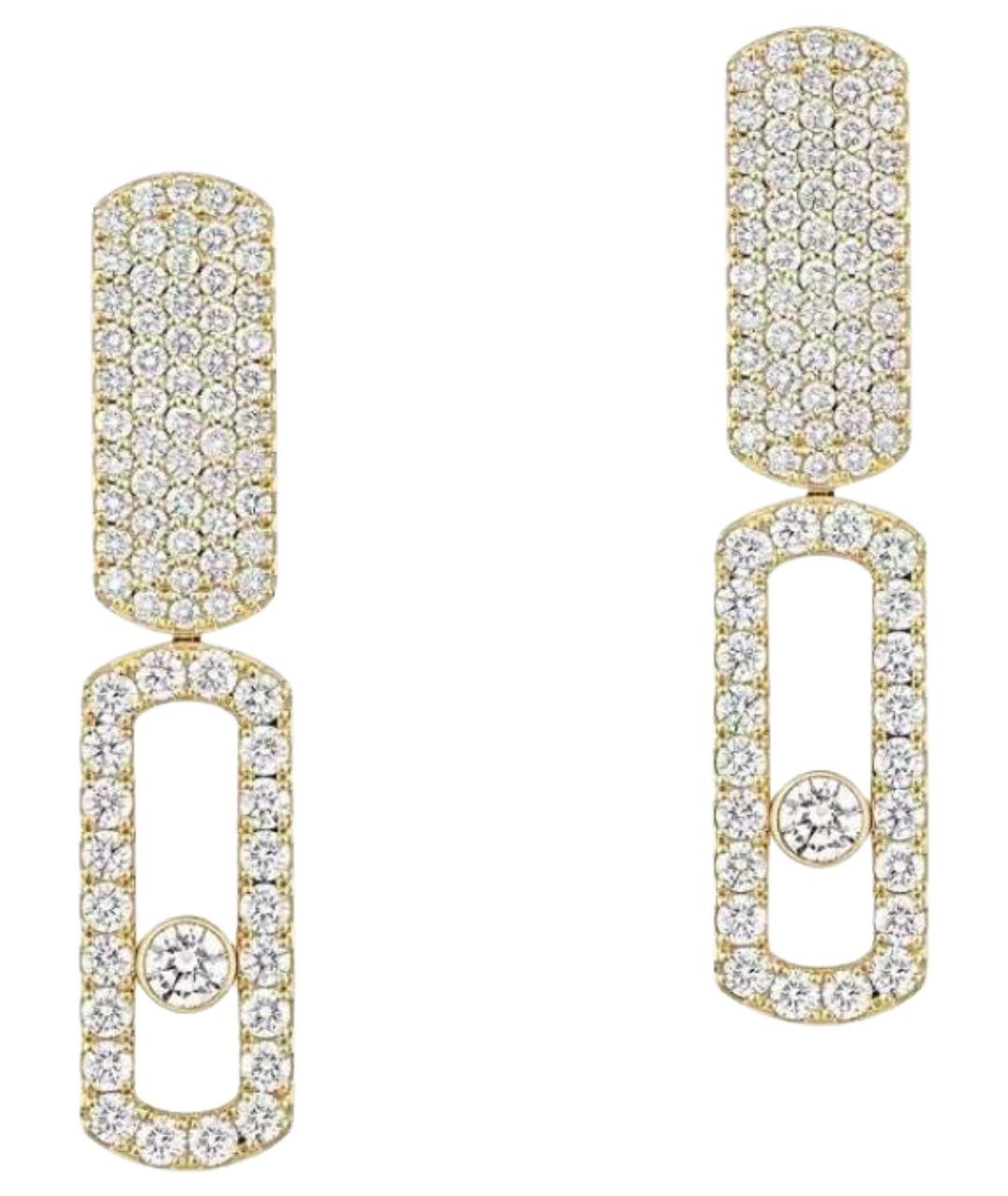 MESSIKA Золотые серьги из желтого золота, фото 1