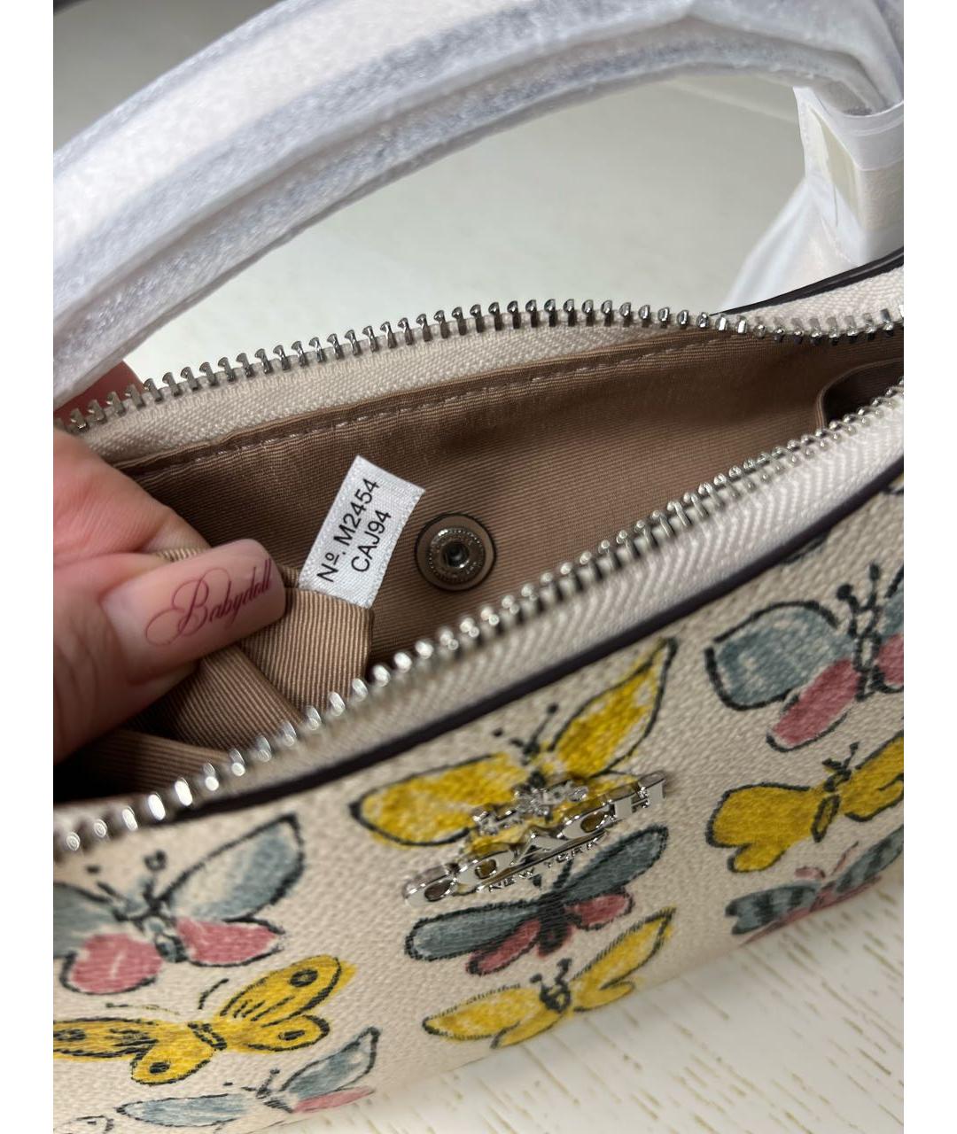 COACH Мульти кожаная сумка через плечо, фото 5