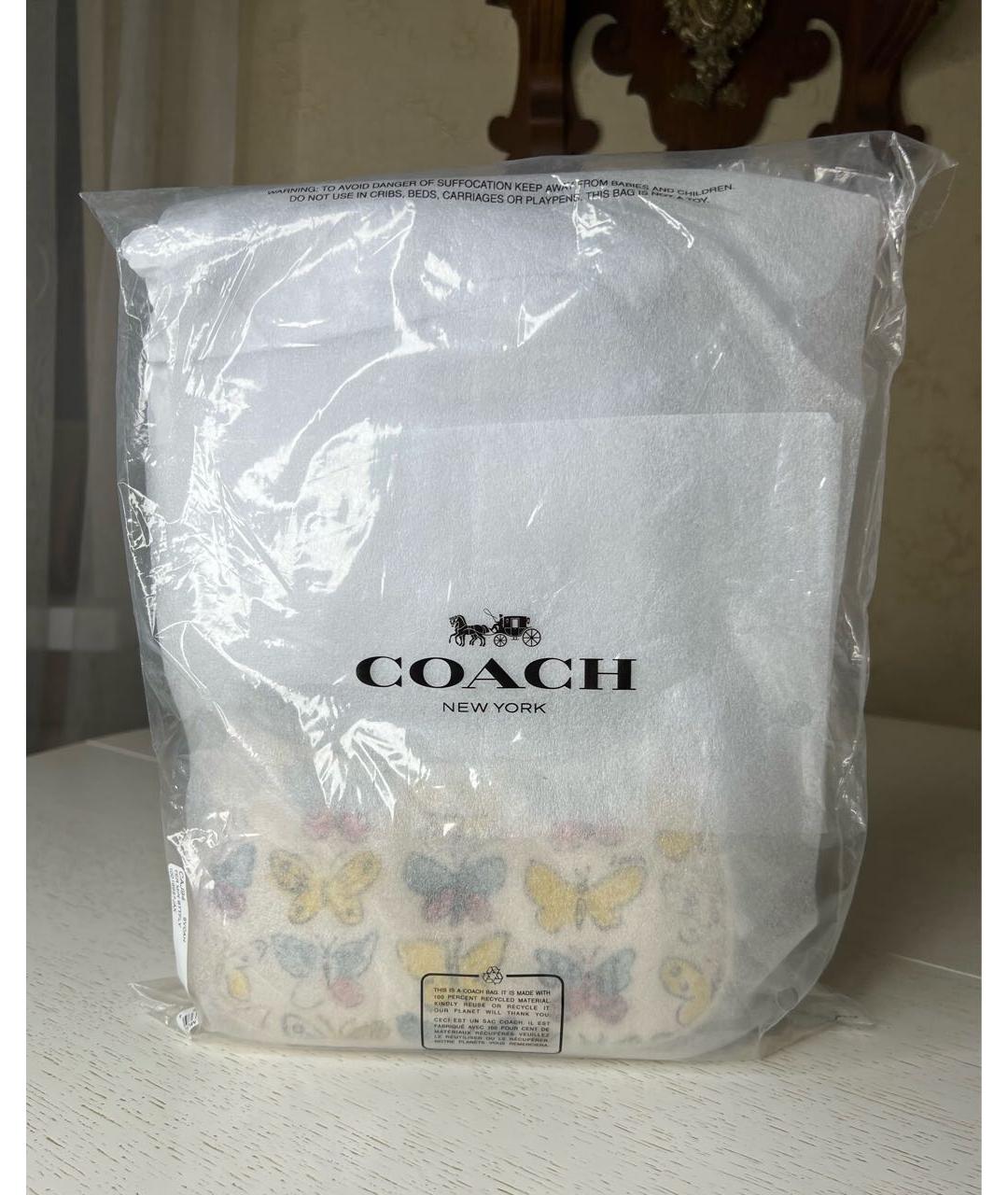 COACH Мульти кожаная сумка через плечо, фото 8