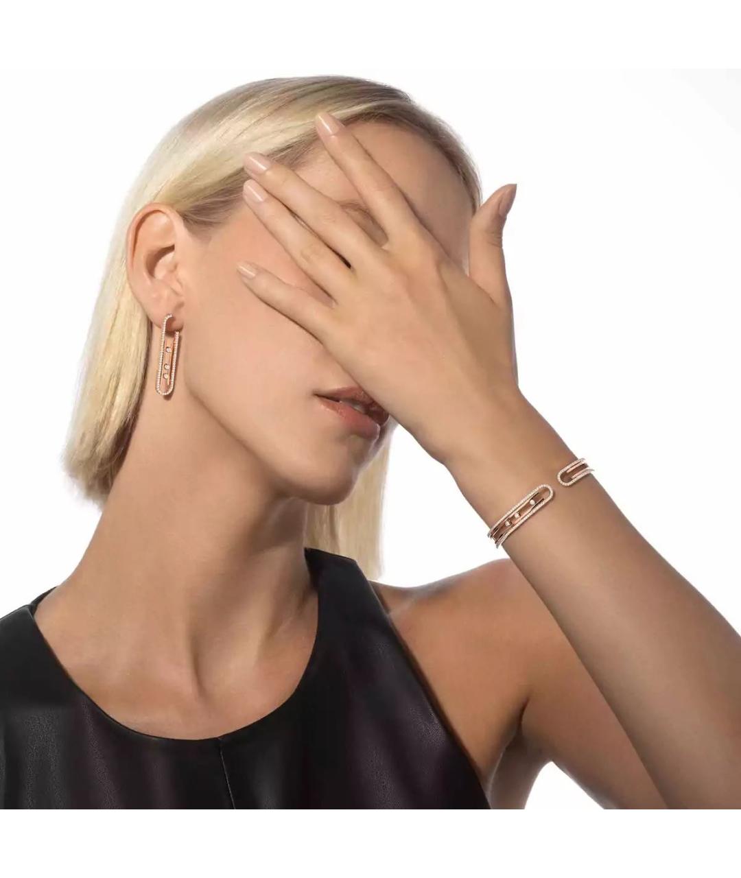 MESSIKA Золотые серьги из розового золота, фото 2