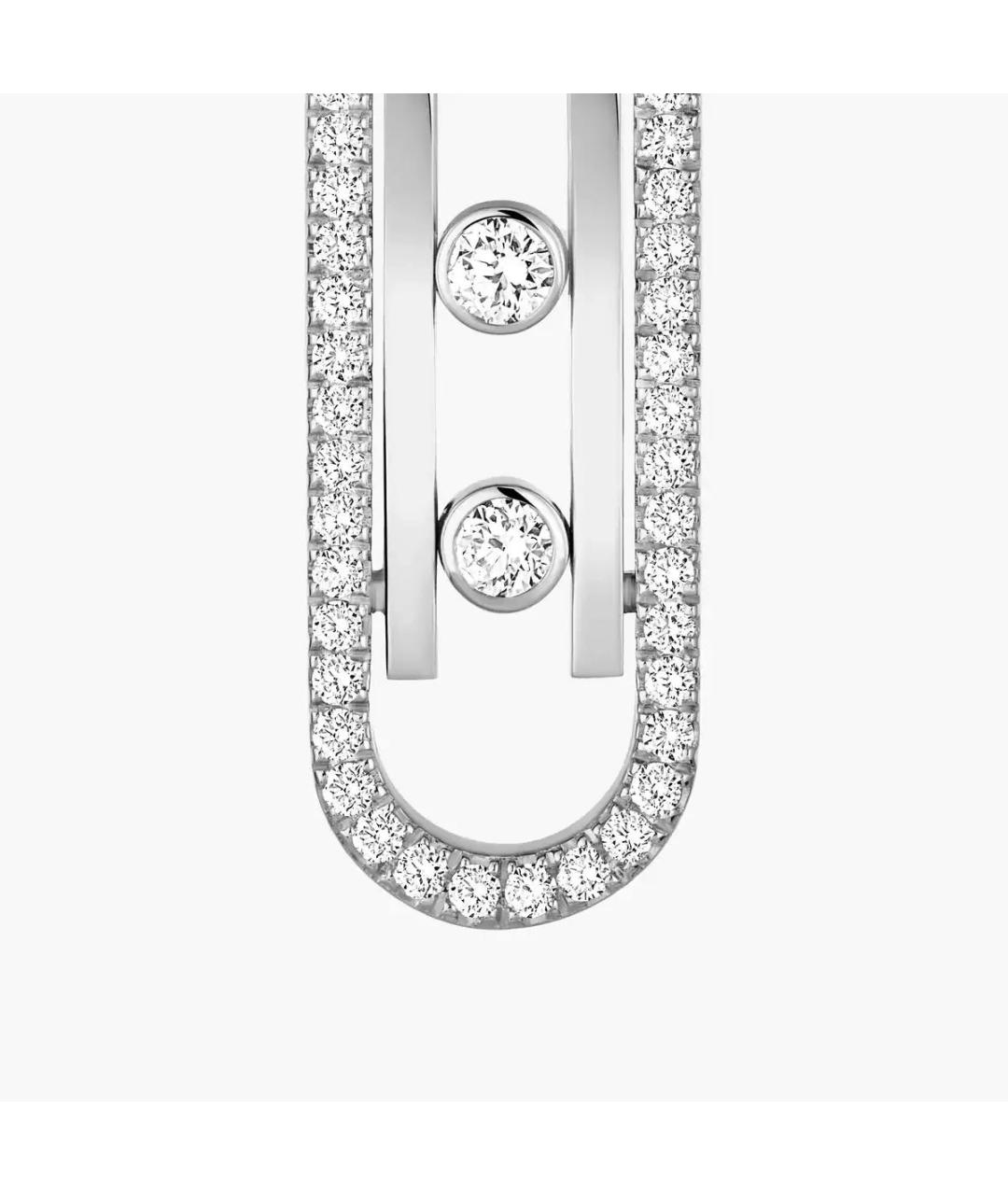 MESSIKA Серебряные серьги из белого золота, фото 4