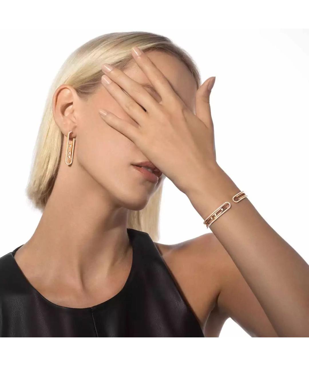 MESSIKA Золотые серьги из желтого золота, фото 2