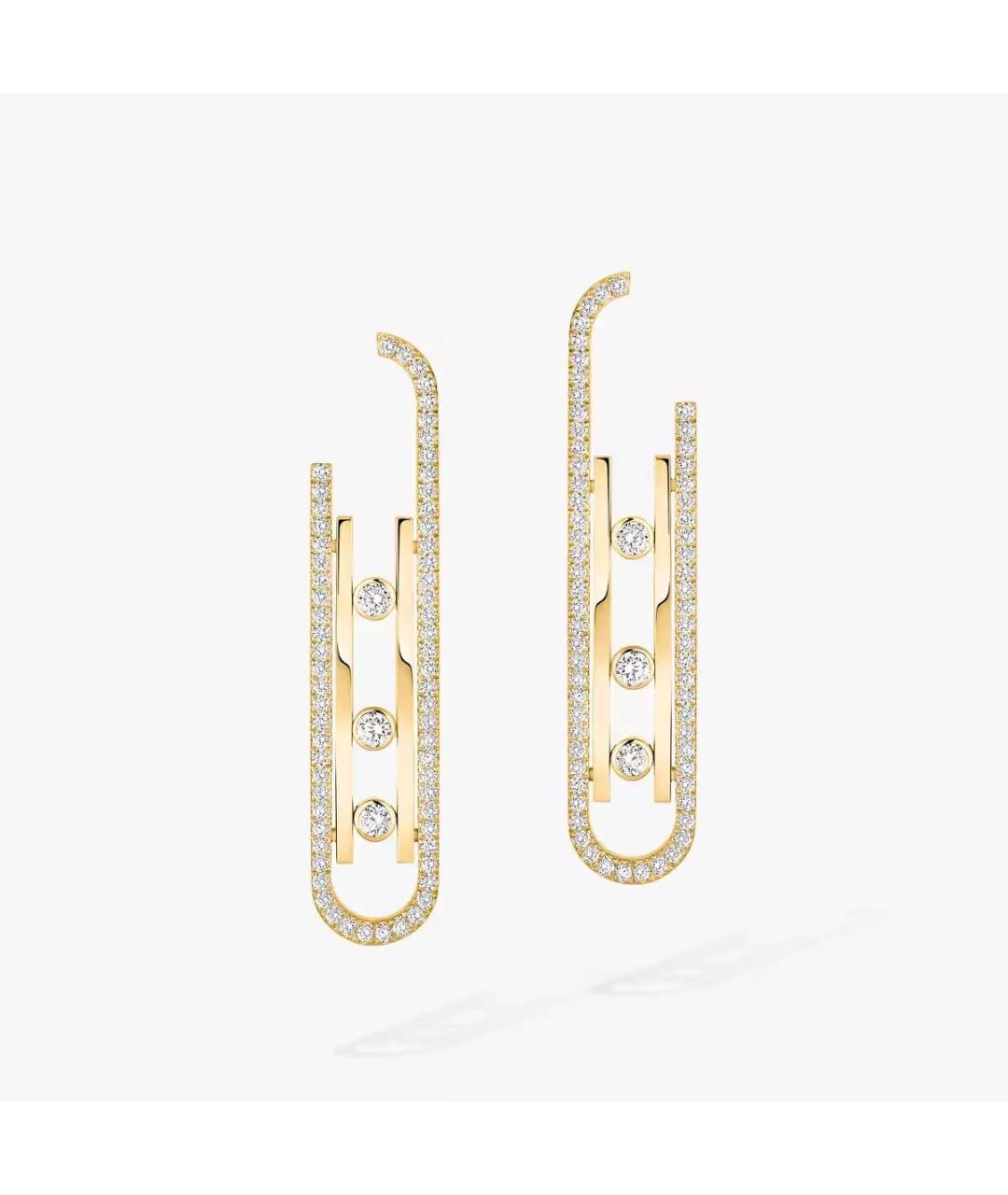 MESSIKA Золотые серьги из желтого золота, фото 6