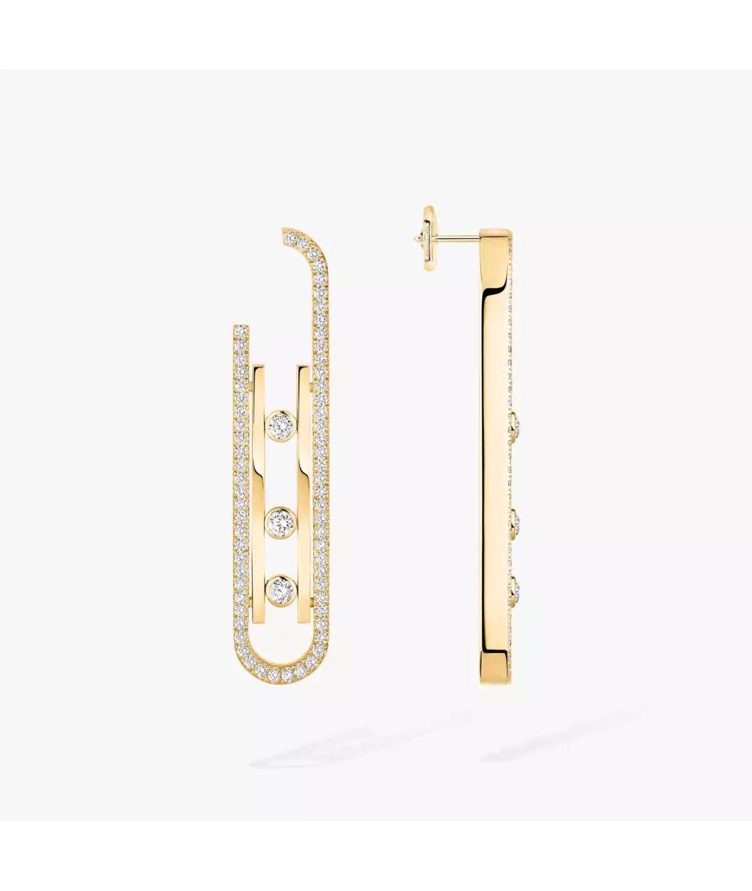 MESSIKA Золотые серьги из желтого золота, фото 5