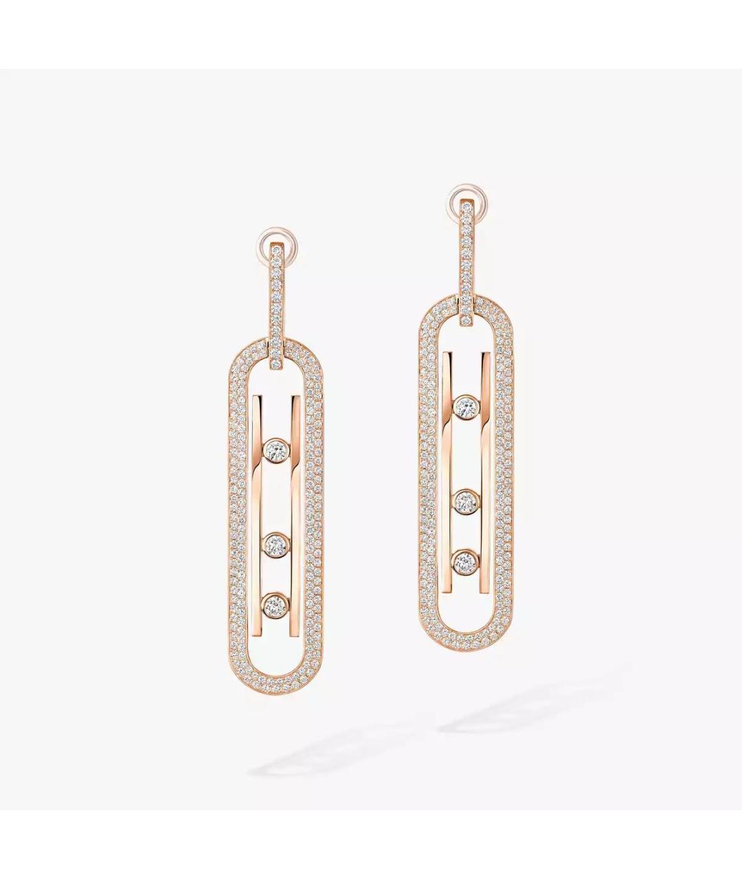 MESSIKA Золотые серьги из розового золота, фото 6