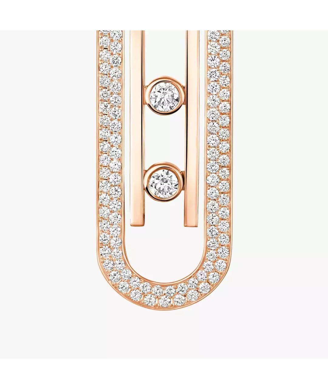 MESSIKA Золотые серьги из розового золота, фото 4