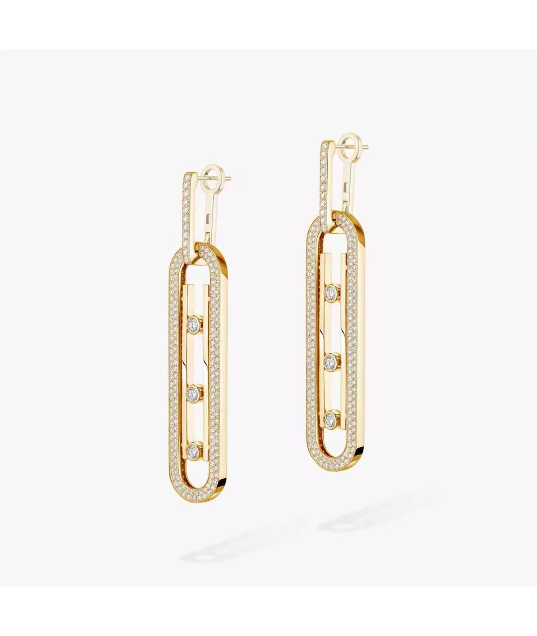 MESSIKA Золотые серьги из желтого золота, фото 3