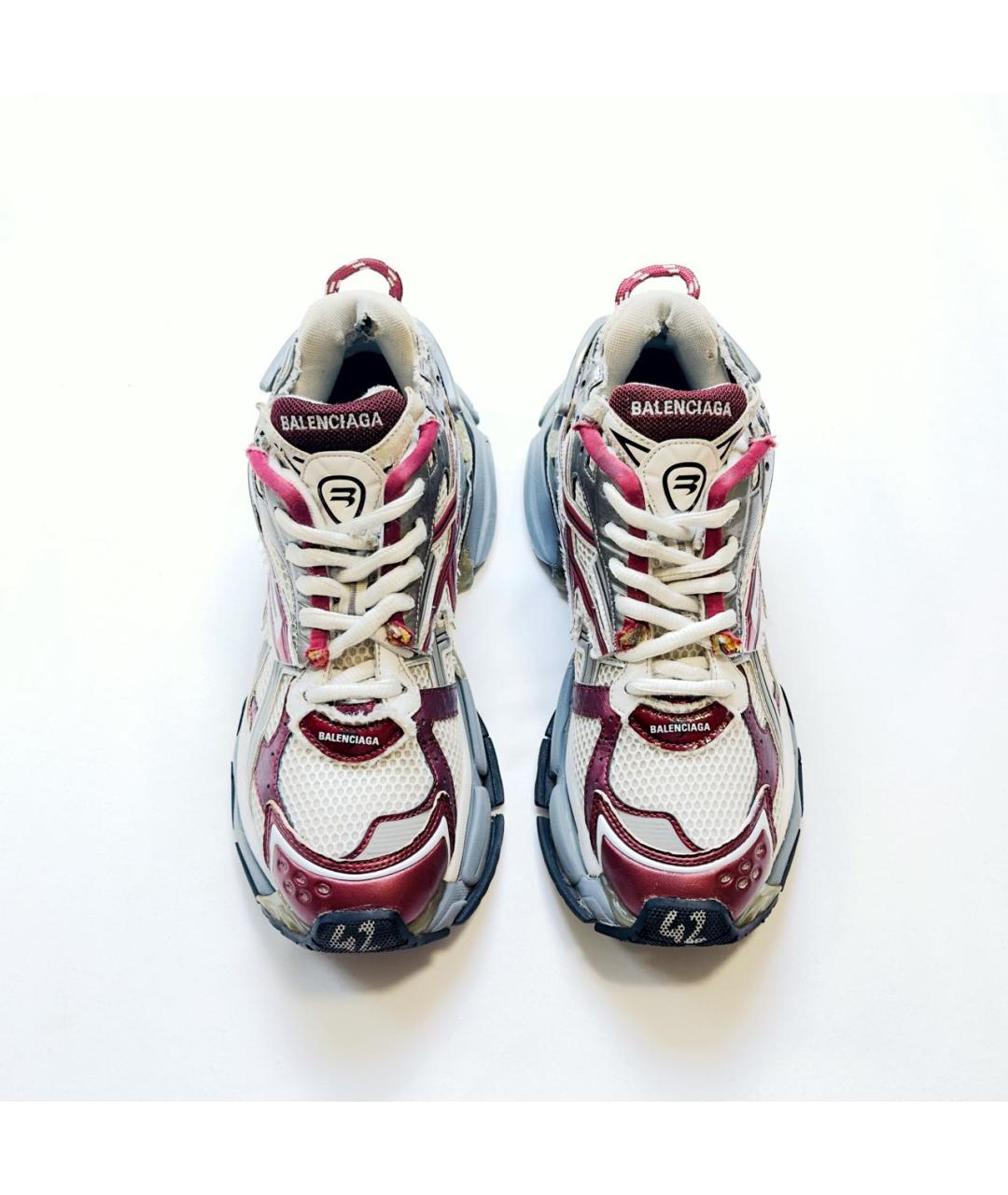 BALENCIAGA Мульти текстильные низкие кроссовки / кеды, фото 3