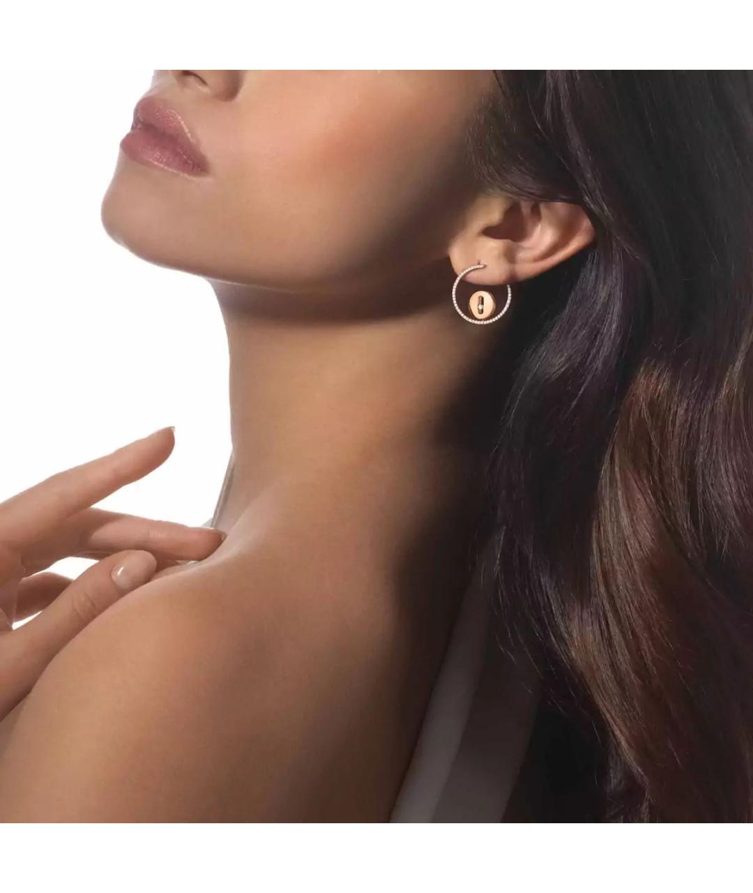 MESSIKA Золотые серьги из розового золота, фото 2