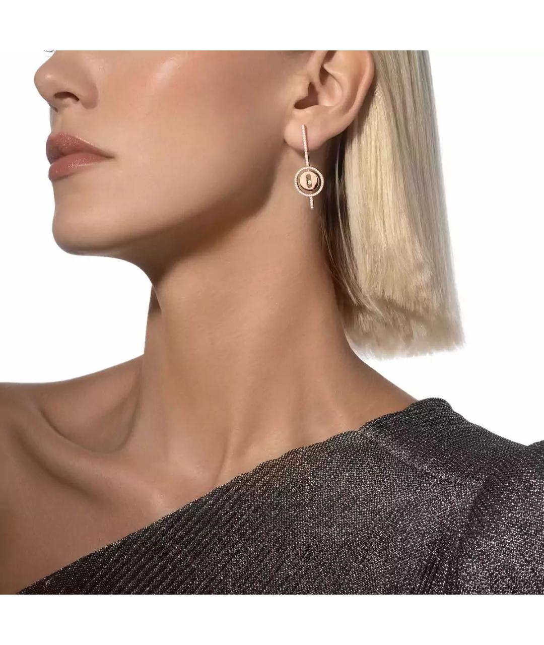 MESSIKA Золотые серьги из розового золота, фото 2