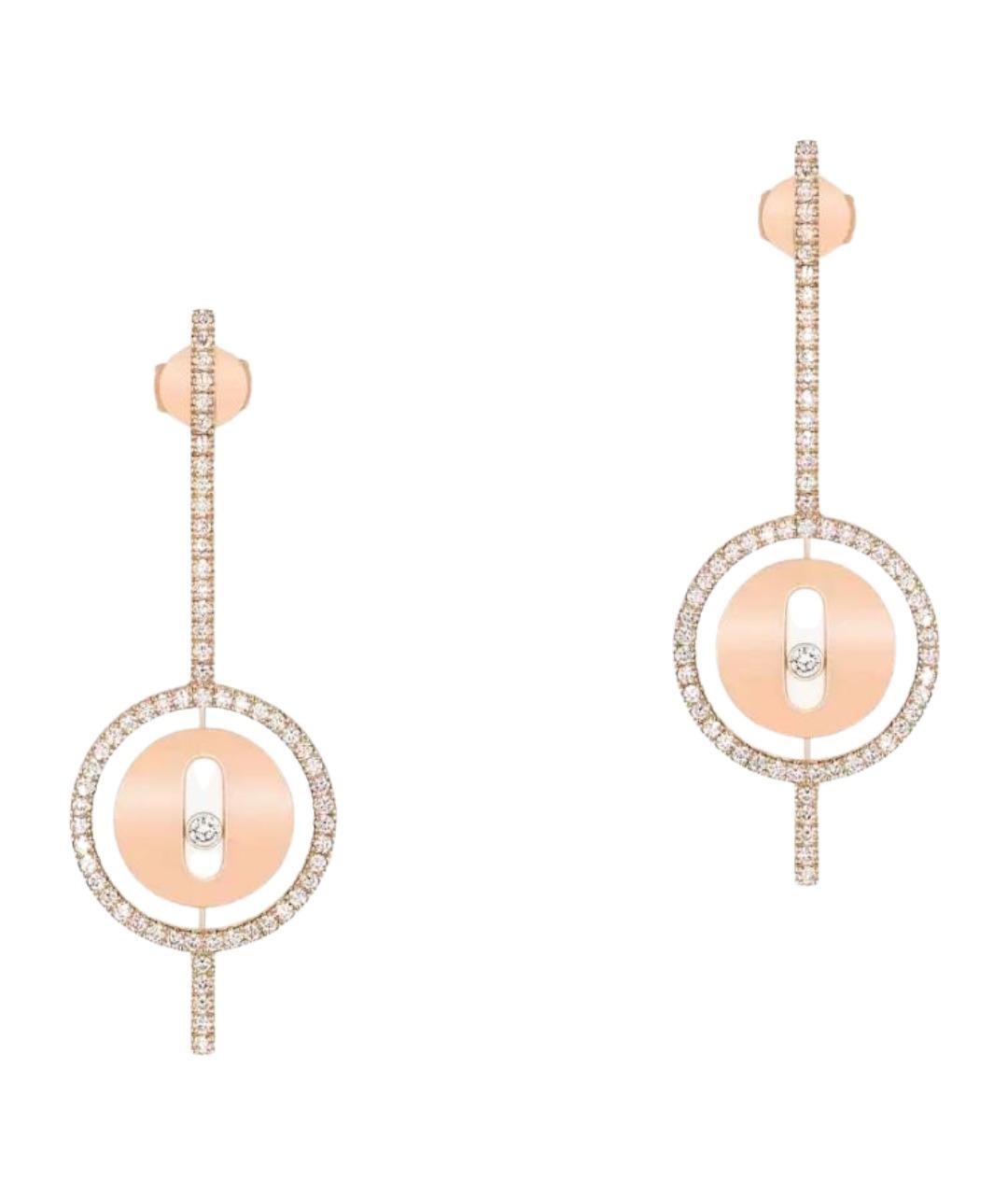 MESSIKA Золотые серьги из розового золота, фото 1