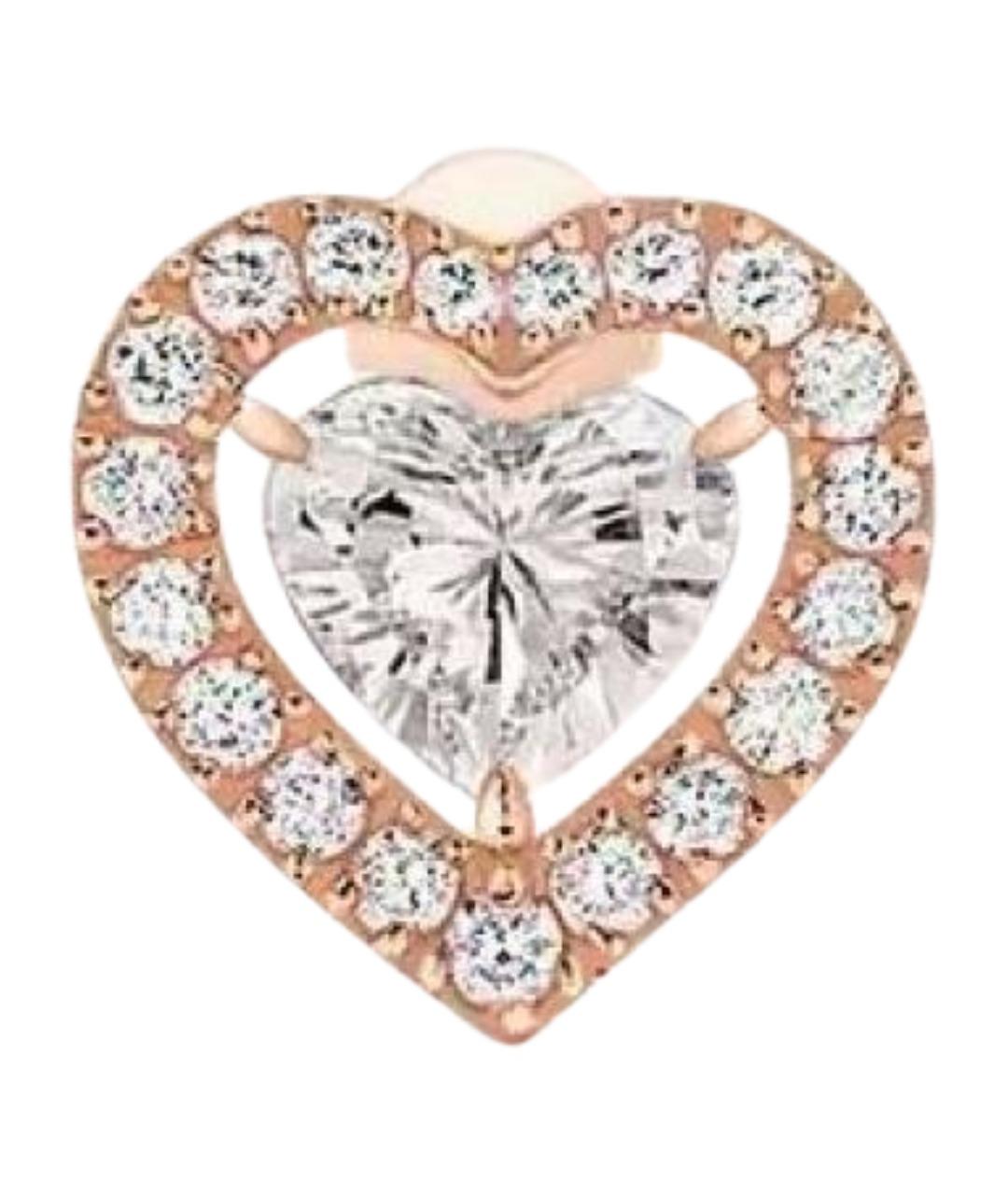 MESSIKA Золотые серьги из розового золота, фото 1