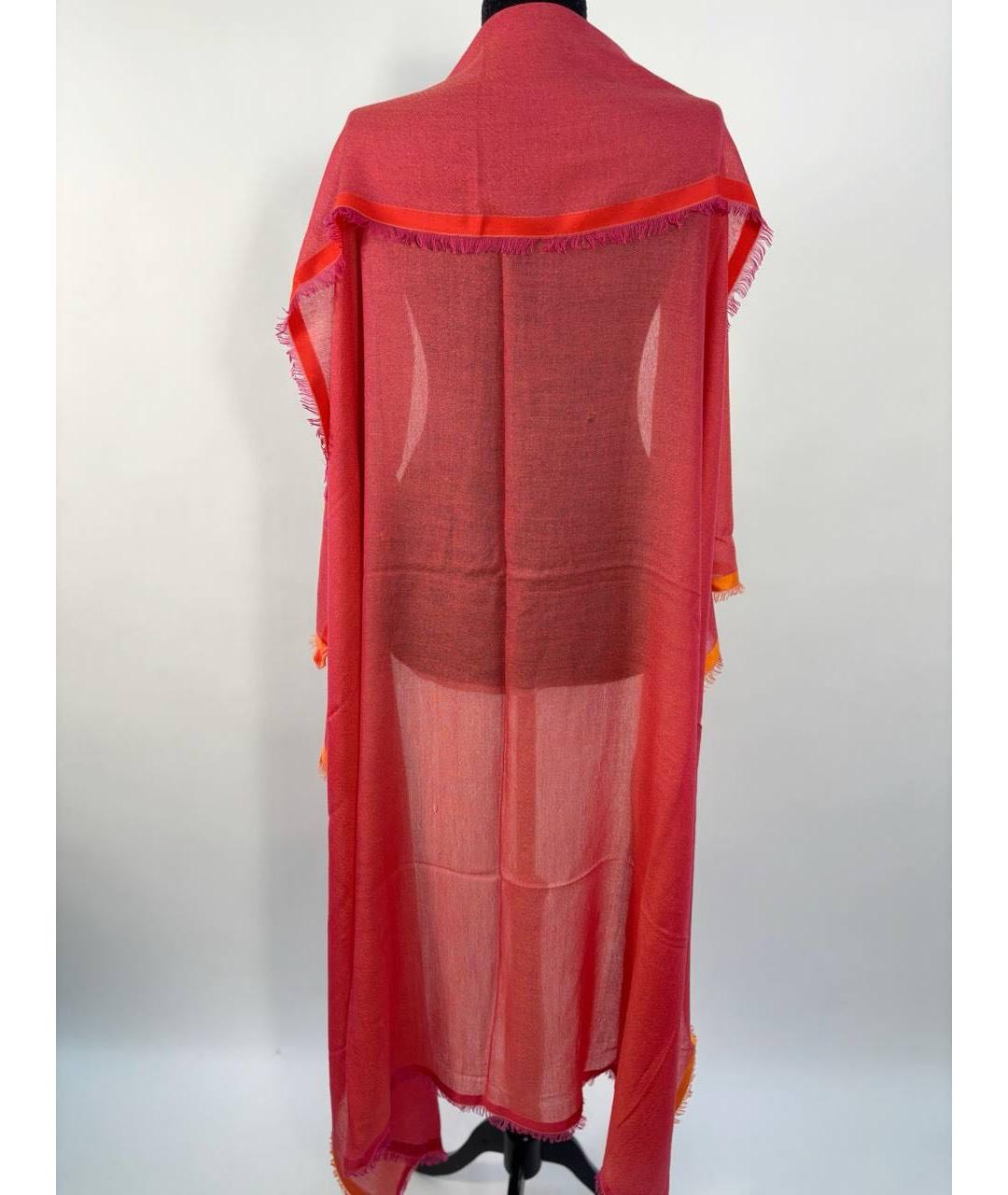 LORO PIANA Красный платок, фото 5