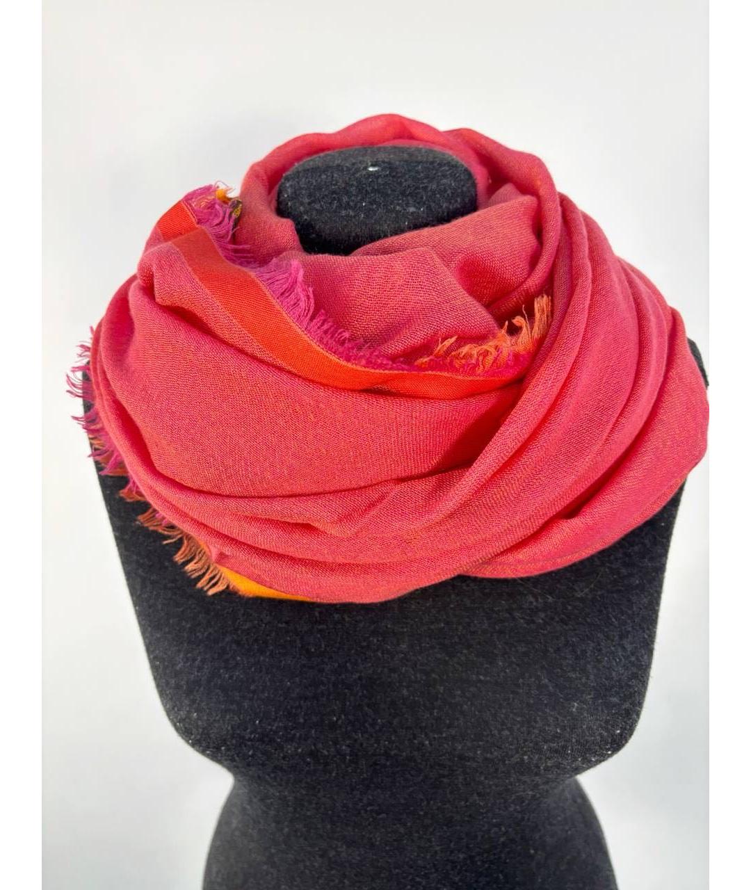 LORO PIANA Красный платок, фото 2