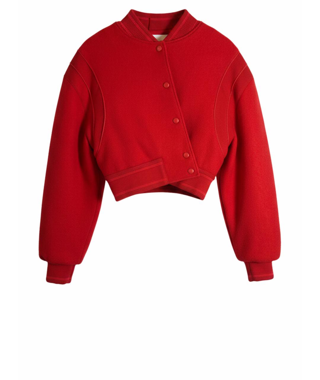 GIVENCHY Красная шерстяная куртка, фото 1