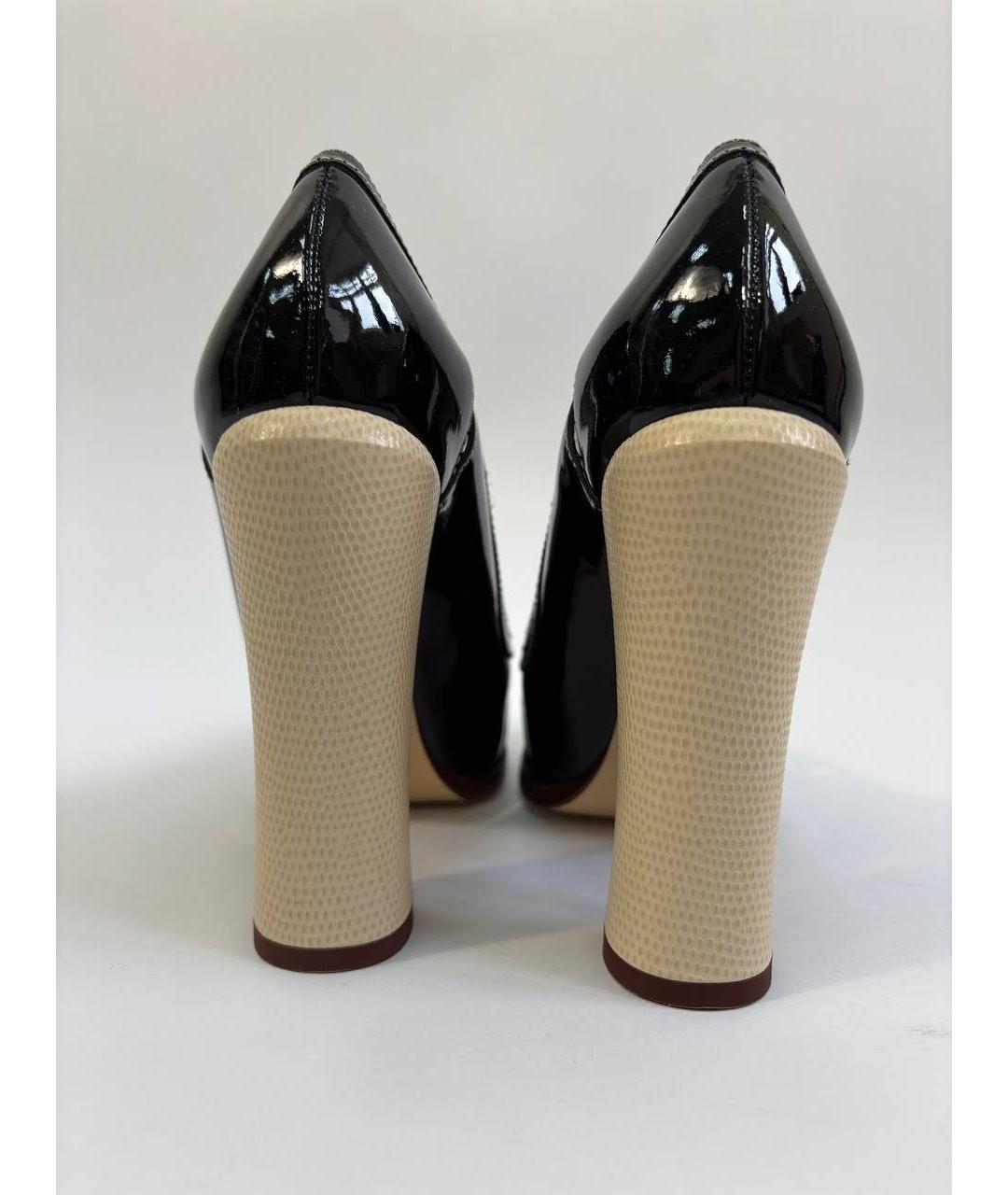 FENDI Мульти туфли из лакированной кожи, фото 4