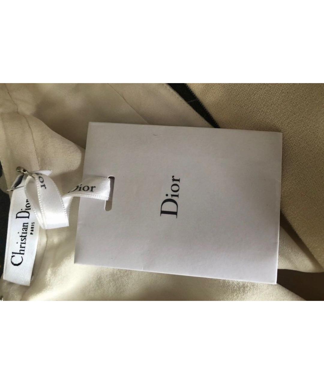 CHANEL Бежевая хлопковая блузы, фото 7