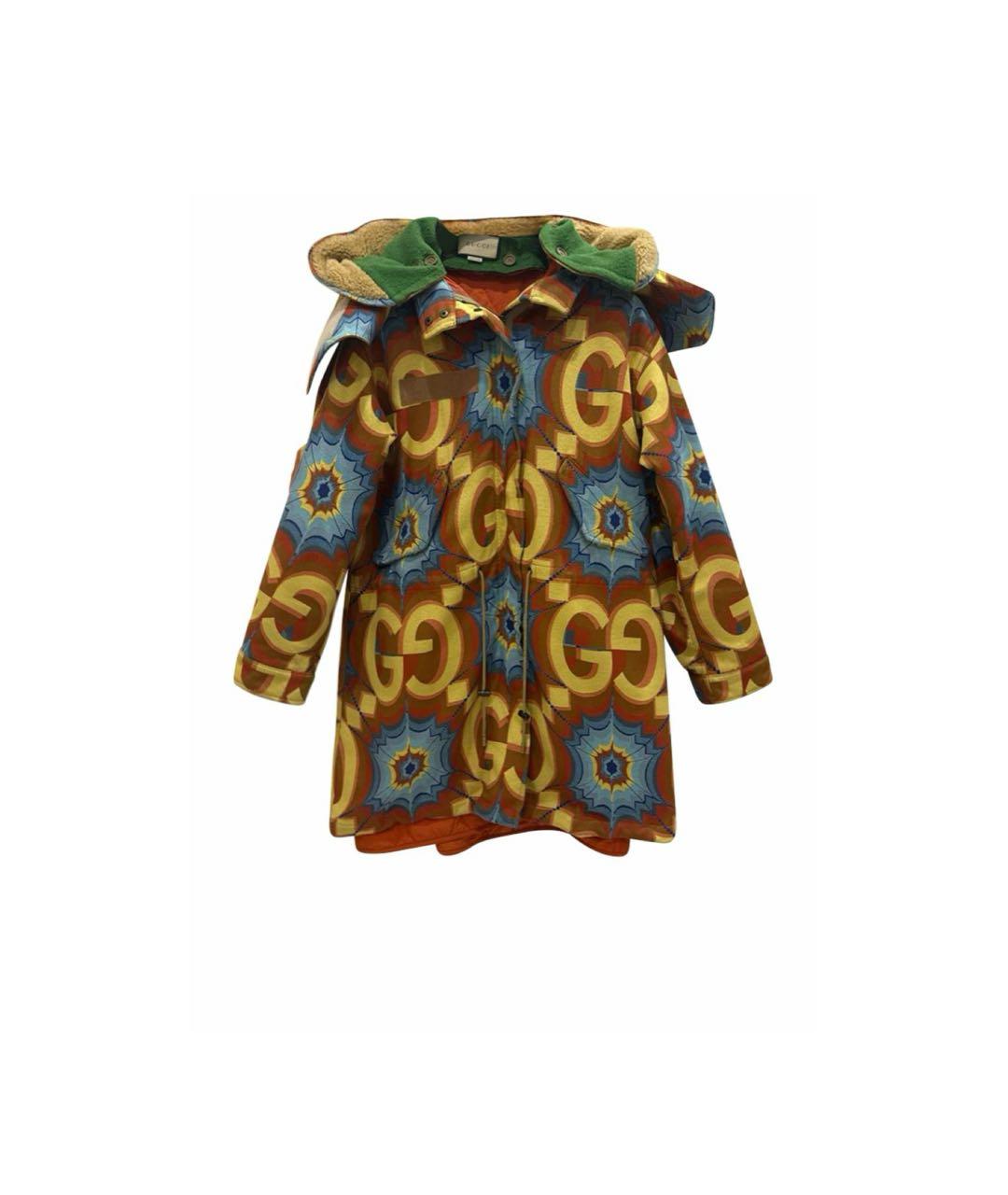 GUCCI Мульти шерстяная парка, фото 8