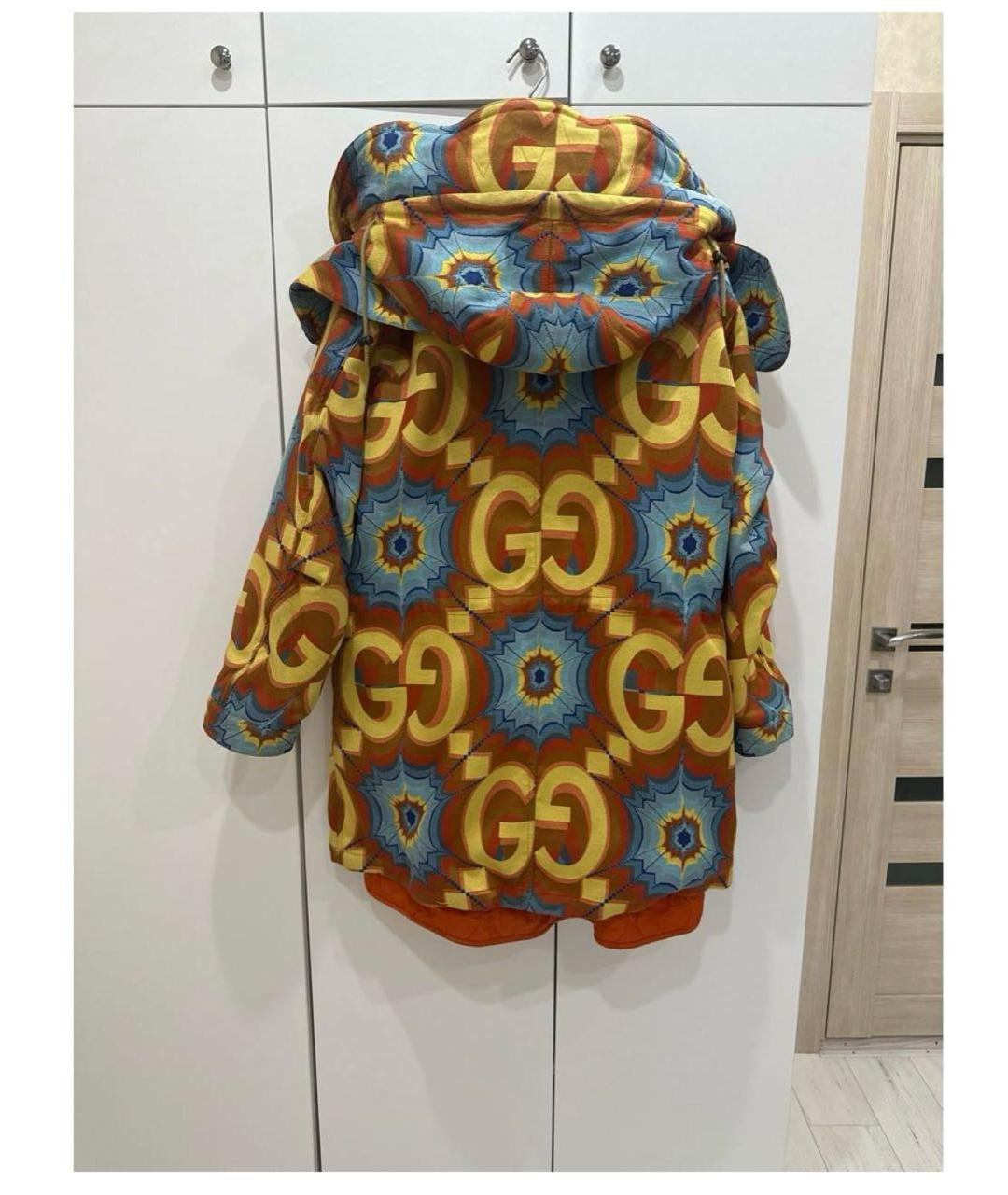 GUCCI Мульти шерстяная парка, фото 2