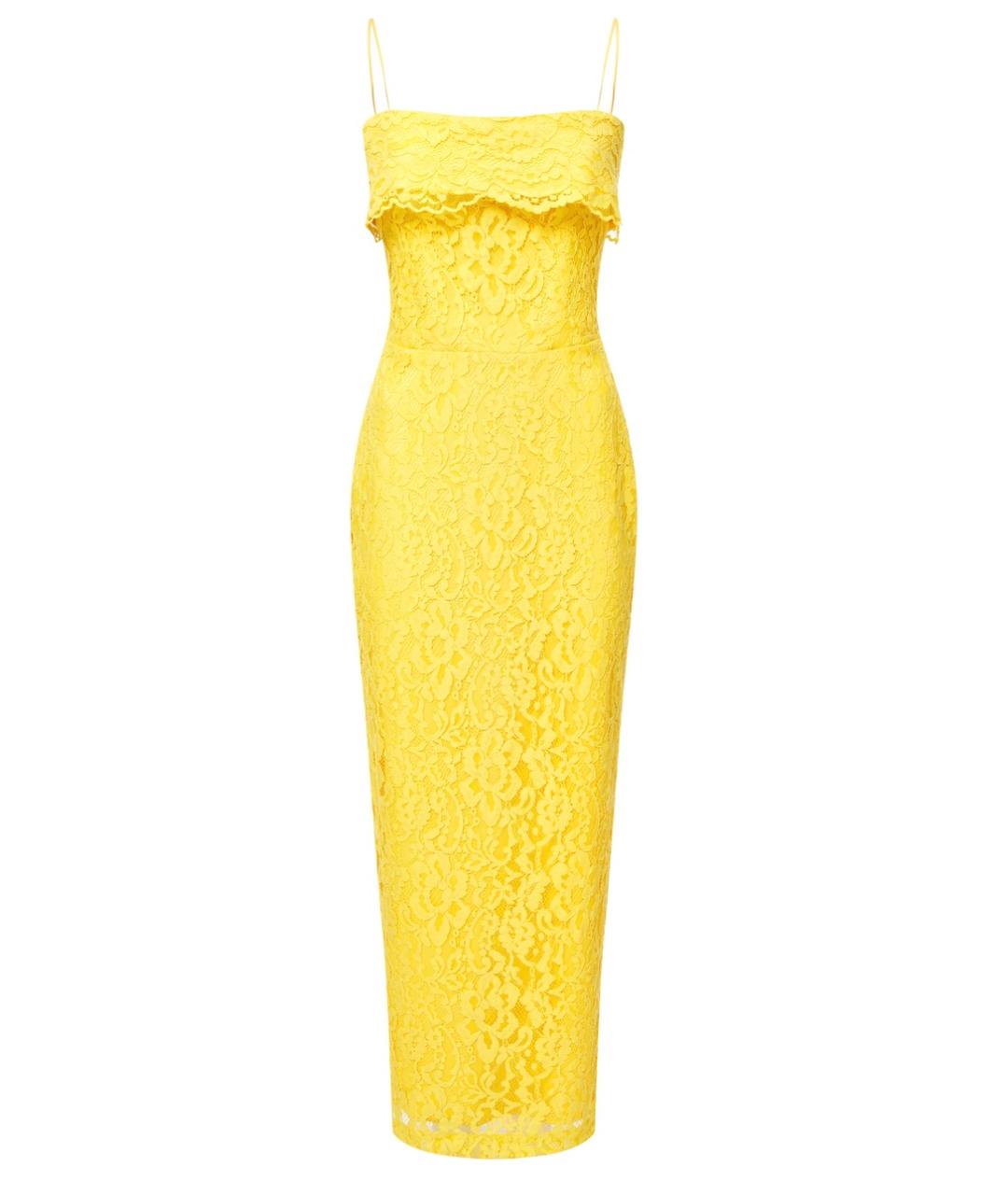 RASARIO Желтое коктейльное платье, фото 1