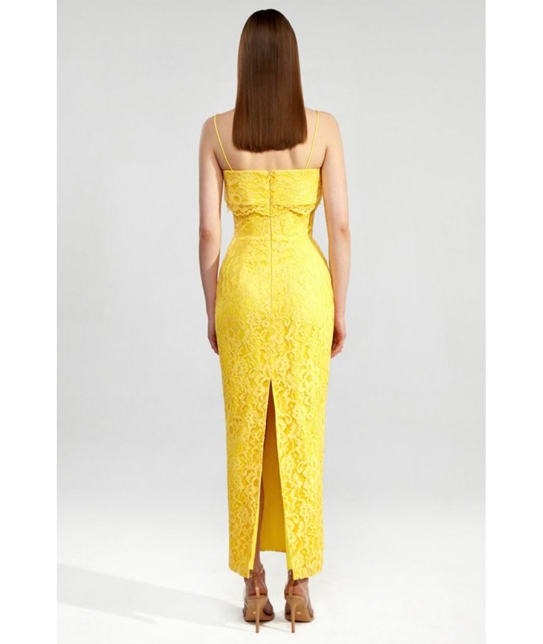 RASARIO Желтое коктейльное платье, фото 4