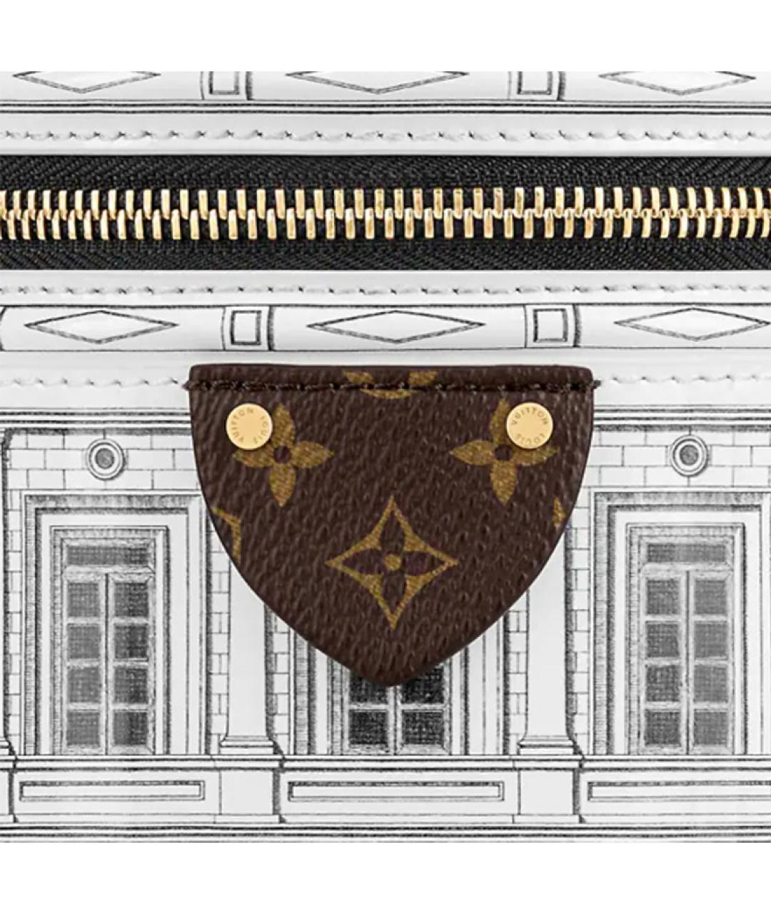 LOUIS VUITTON Белая сумка через плечо, фото 6