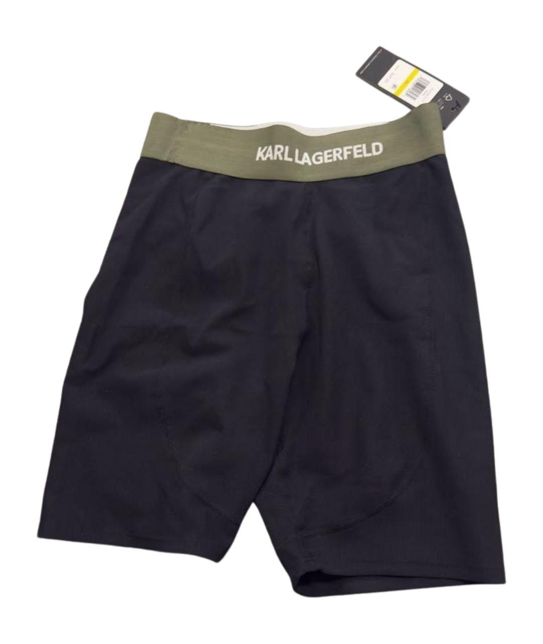 KARL LAGERFELD Черные шорты, фото 1