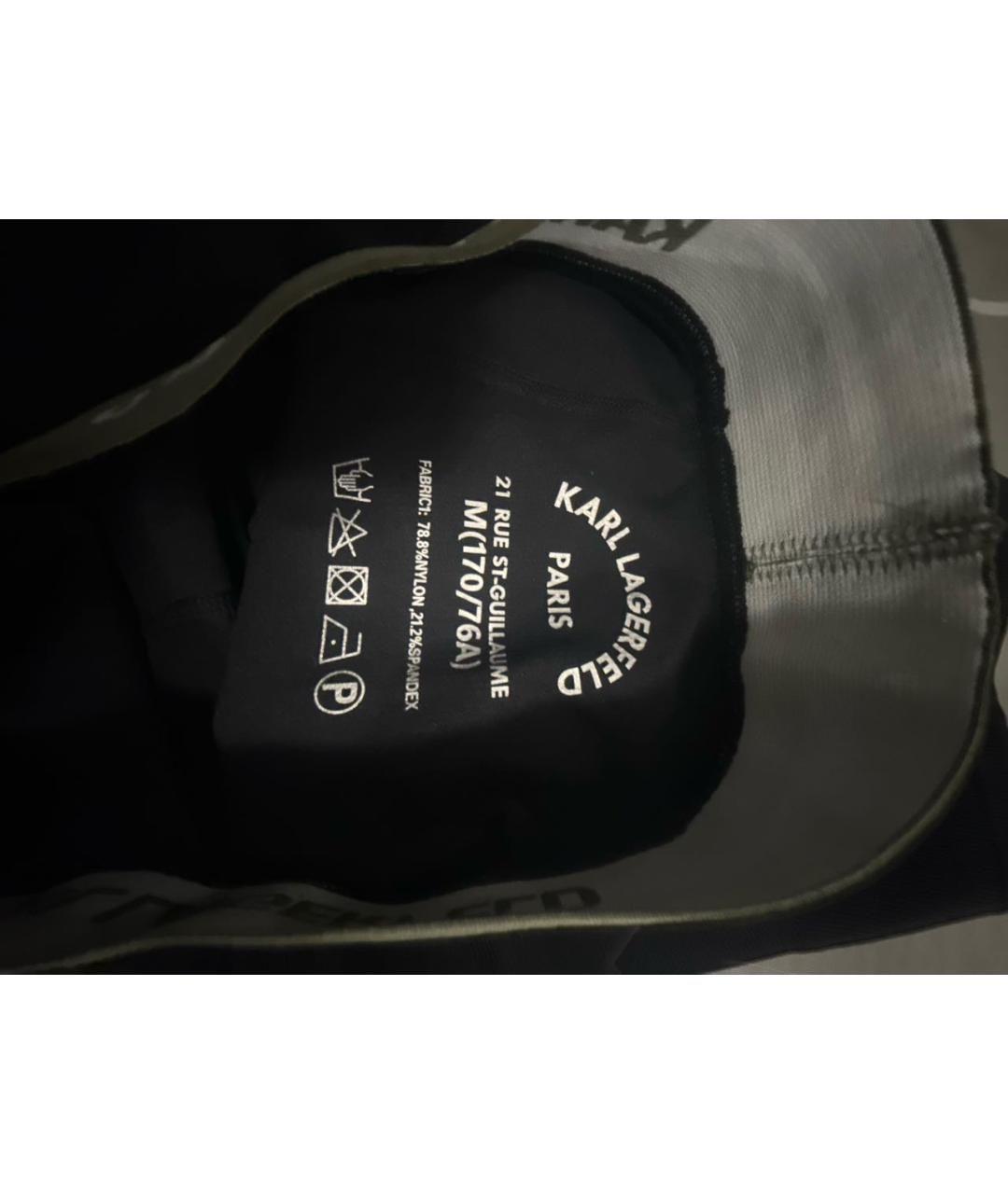 KARL LAGERFELD Черные шорты, фото 3