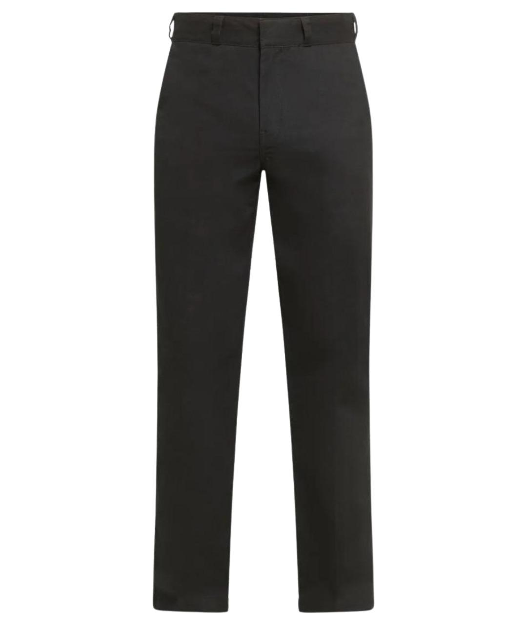 HUGO Черные хлопковые повседневные брюки, фото 1