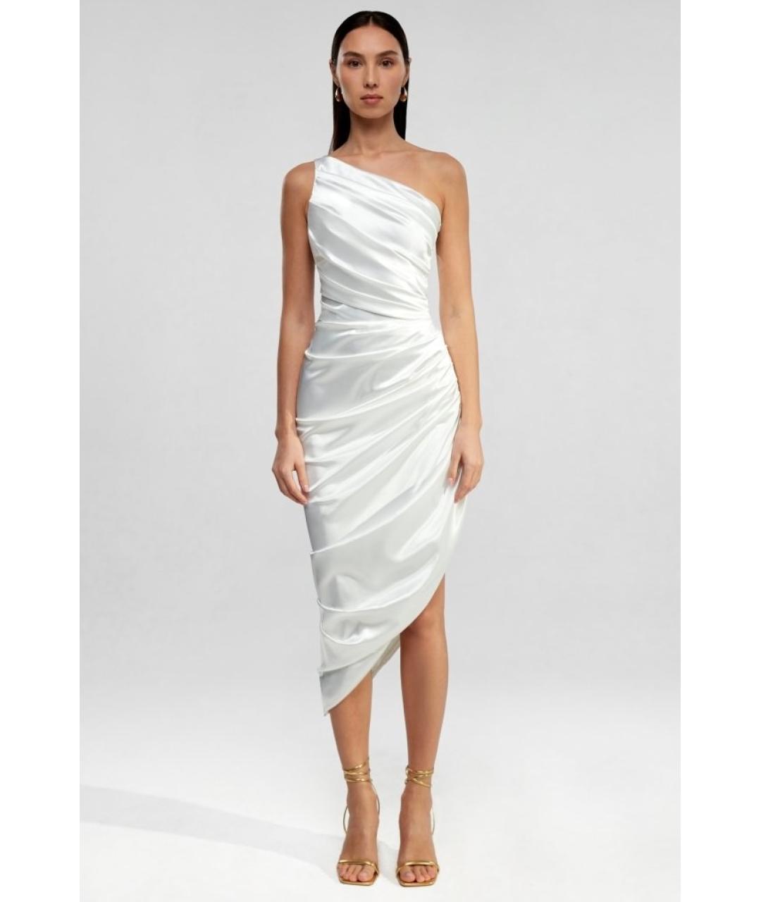 RASARIO Белое коктейльное платье, фото 4