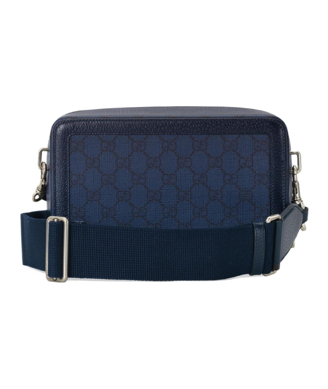 GUCCI Темно-синяя сумка на плечо, фото 7