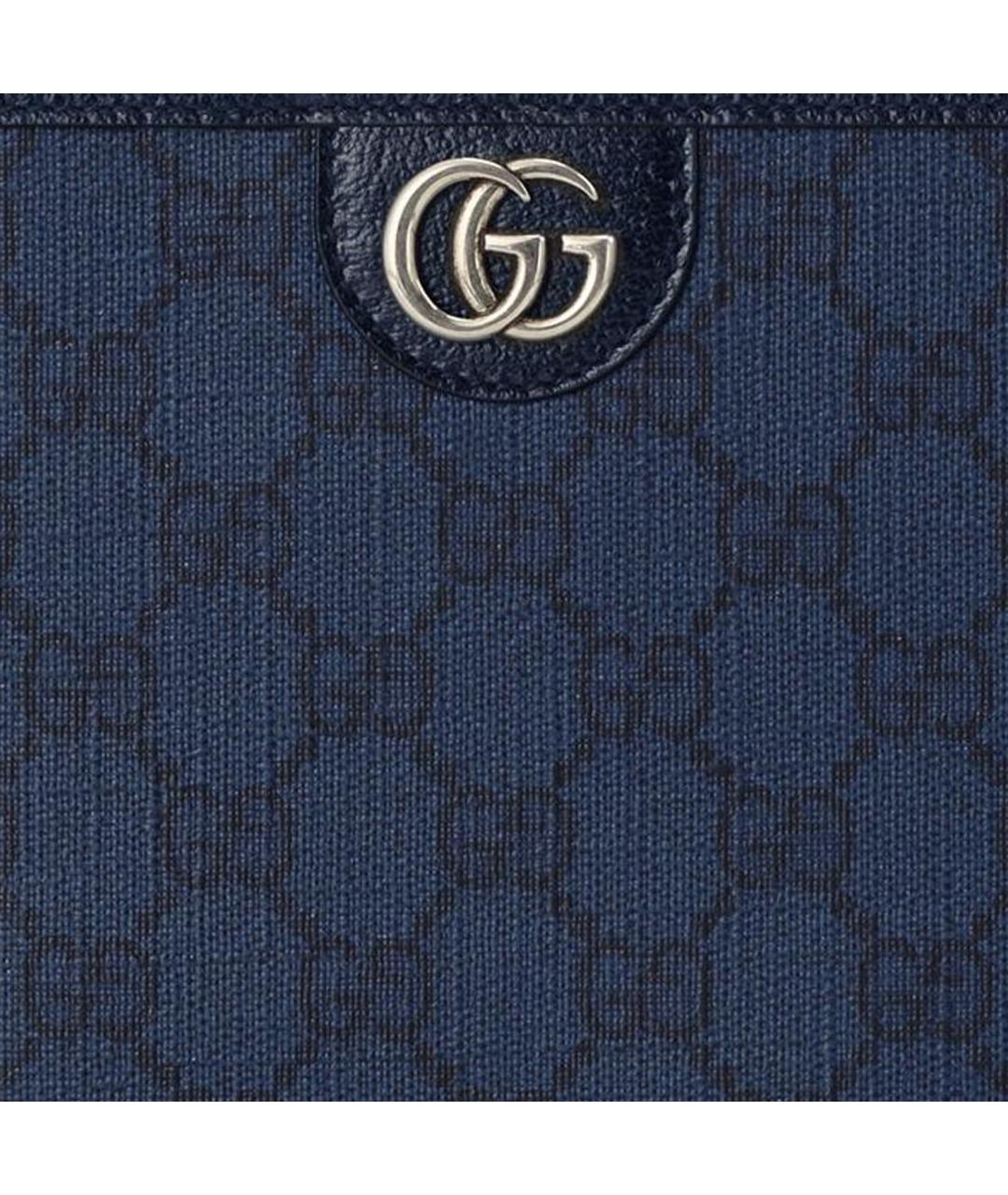 GUCCI Темно-синяя сумка на плечо, фото 8