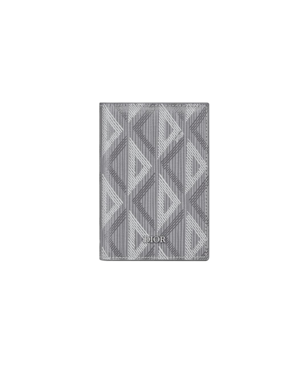 CHRISTIAN DIOR Серый кардхолдер, фото 1
