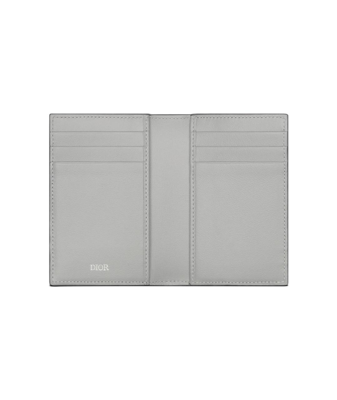 CHRISTIAN DIOR Серый кардхолдер, фото 2