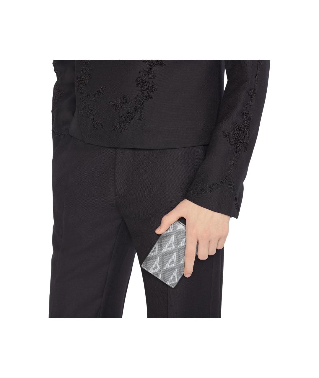 CHRISTIAN DIOR Серый кардхолдер, фото 4